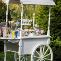 Candy bar wagen mieten marktwagen scaled