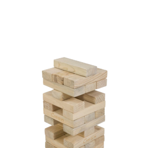 XXL Jenga Wackelturm mieten krefeld Neuss Spiel